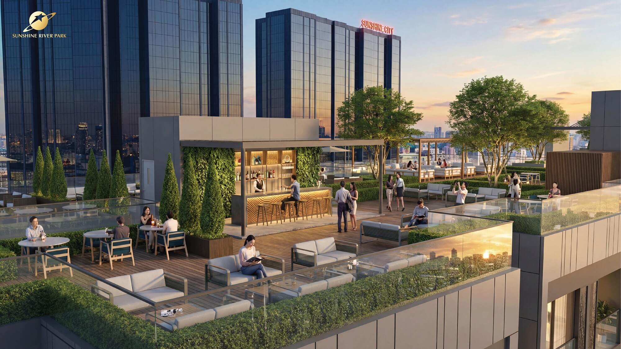 tiện ích dự án sunshine river park ciputra