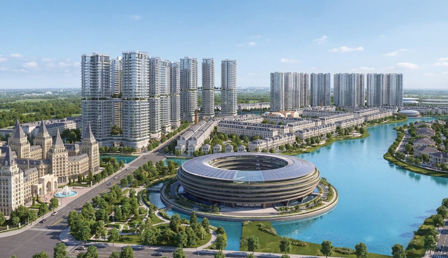 dự án the grand riveria tàm xá đông anh