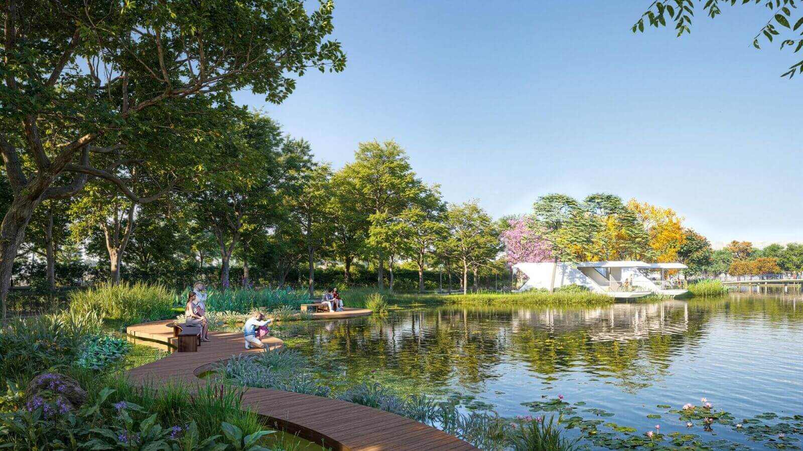 tiện ích dự án the grand riveria tàm xá đông anh
