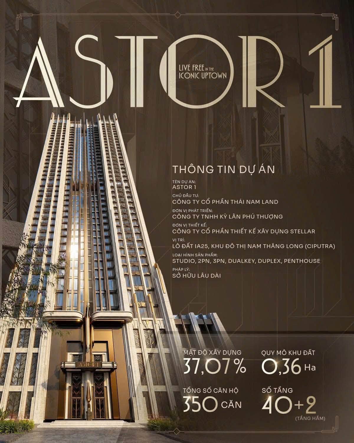 dự án astor 1 ciputra